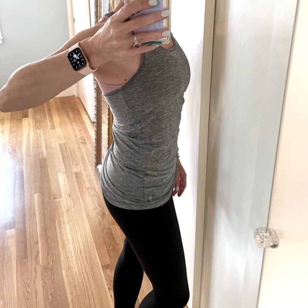 Head Grey Racerback Hi-Lo Tank Top - Picture 6 of 11